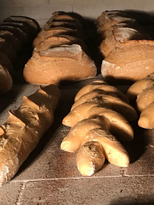 Breads In Oven